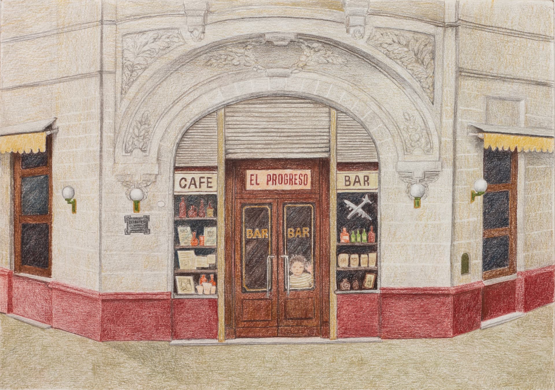Montoto no es su nombre — Lápiz de color sobre papel – 29,7x42cm – 2026